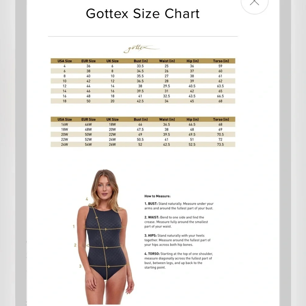 Gottex Blue Gradient Wrap Style One Piece Bathing Suit Size 10